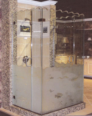 Custom Frameless Glass Shower Doors Made Galveston Style
